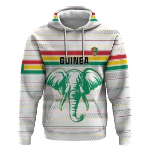 Custom Afro Guinee Football Hoodie Go Syli National LT15