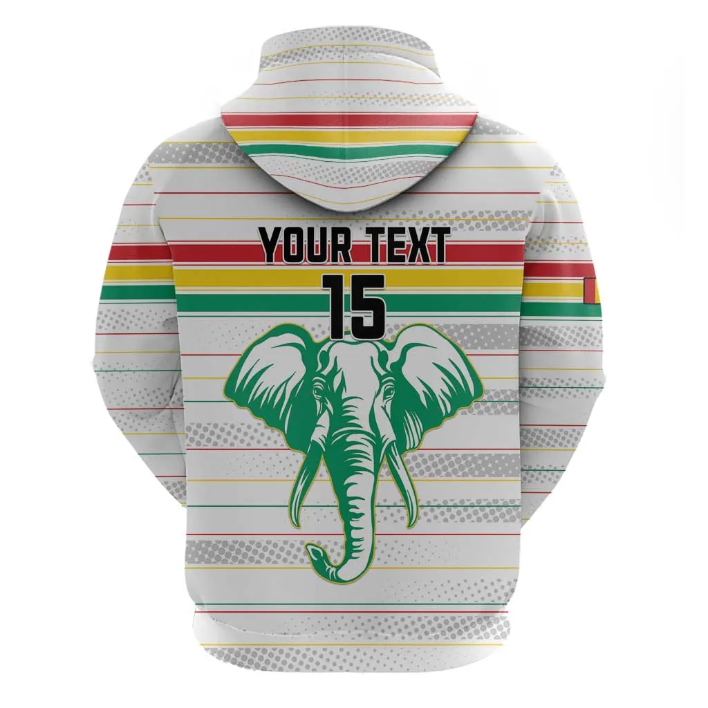 Custom Afro Guinee Football Hoodie Go Syli National LT15