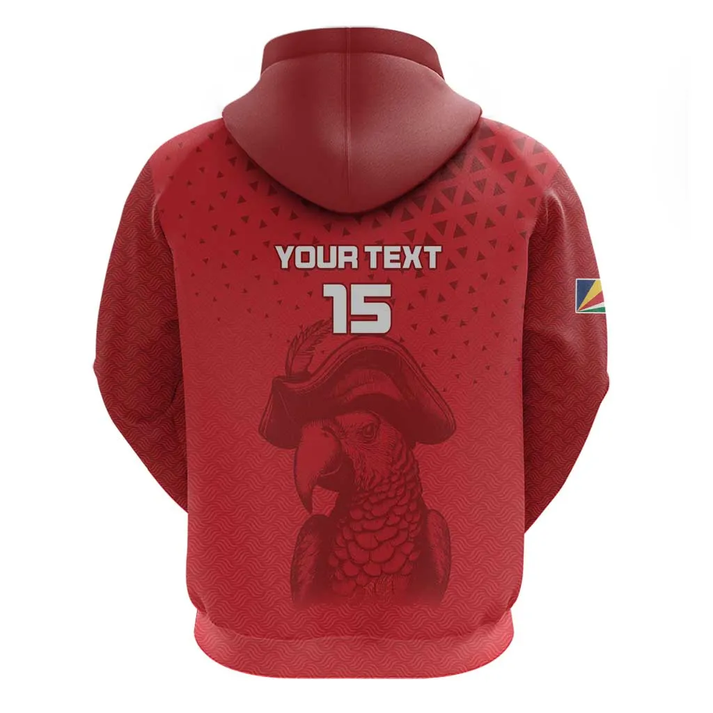 Custom Afro Seychelles Football Hoodie Pirate Parrot LT15