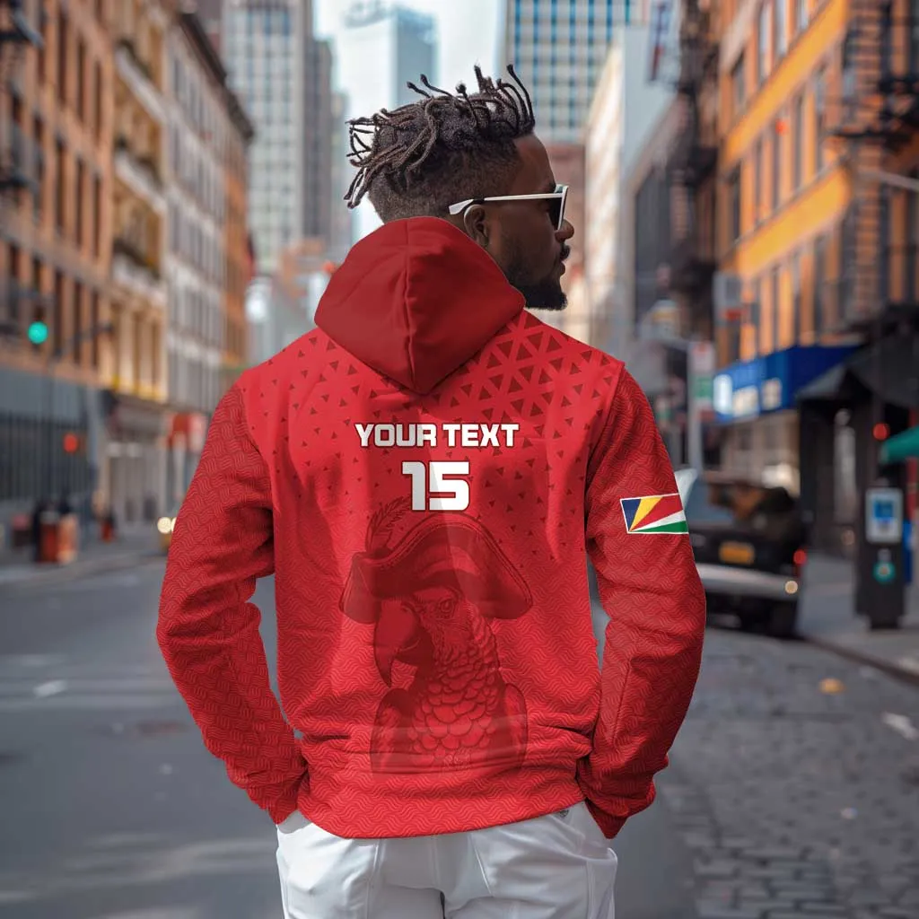 Custom Afro Seychelles Football Hoodie Pirate Parrot LT15