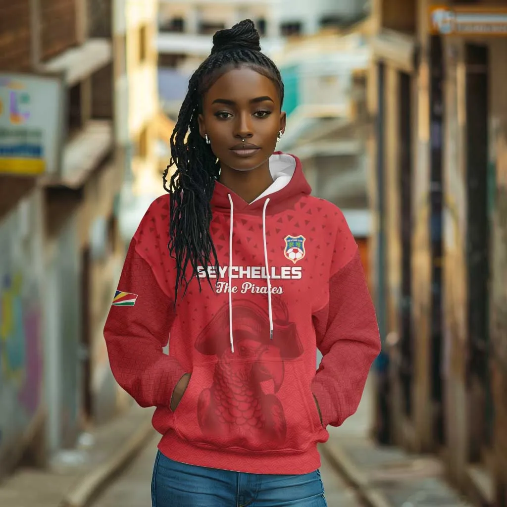 Custom Afro Seychelles Football Hoodie Pirate Parrot LT15