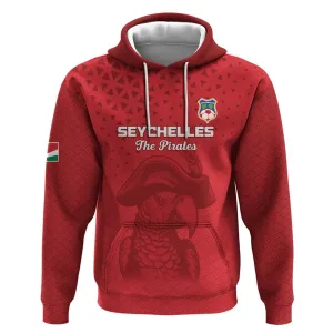 Custom Afro Seychelles Football Hoodie Pirate Parrot LT15