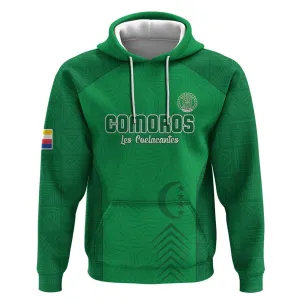 Custom Comoros Football Hoodie Go Les Coelacantes LT15