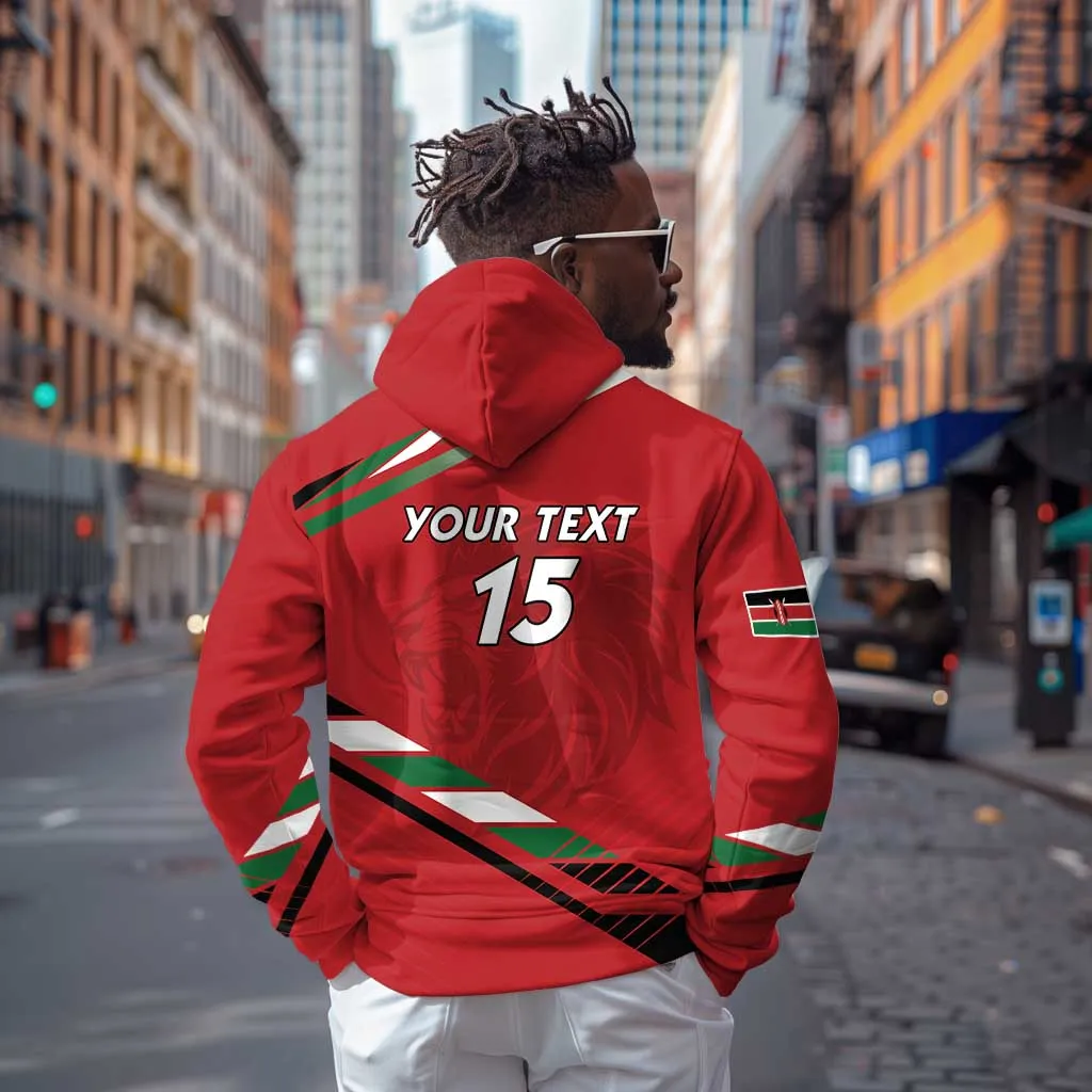 Custom Kenya Volleyball Hoodie Go Champions LT15