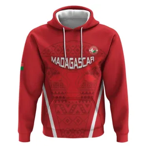 Custom Madagascar Football Hoodie Go Champions LT15