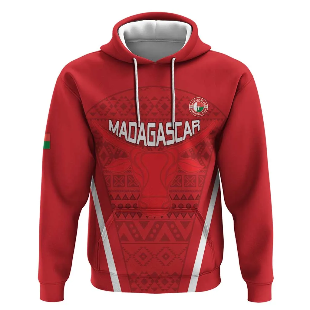 Custom Madagascar Football Hoodie Go Champions LT15