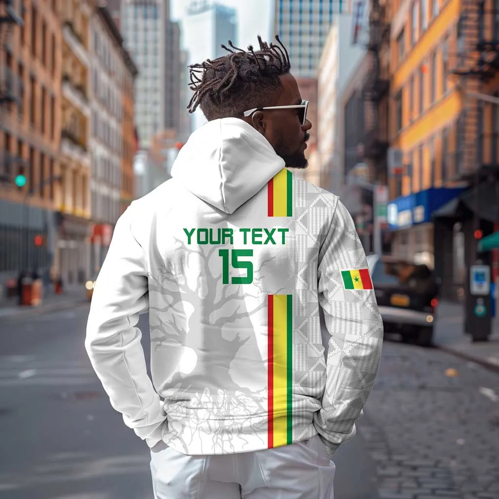 Custom Senegal Football Hoodie We Are Champions LT15