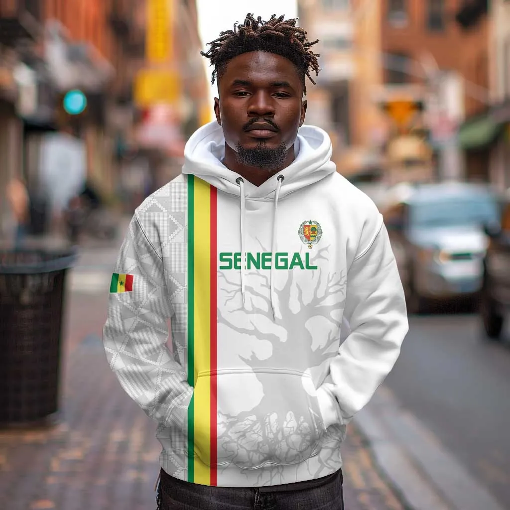 Custom Senegal Football Hoodie We Are Champions LT15