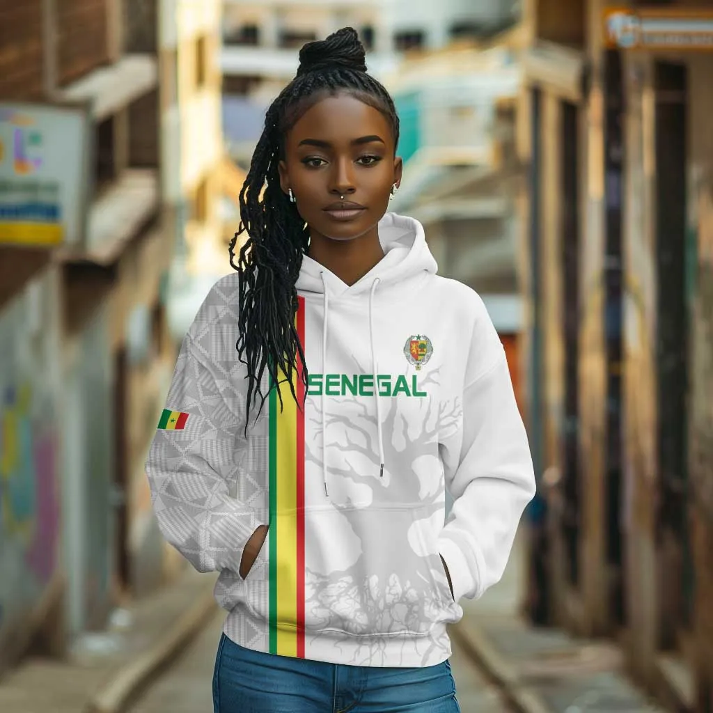 Custom Senegal Football Hoodie We Are Champions LT15