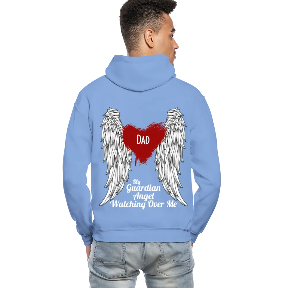 Dad Guardian Angel Gildan Heavy Blend Adult Hoodie (CK4120)