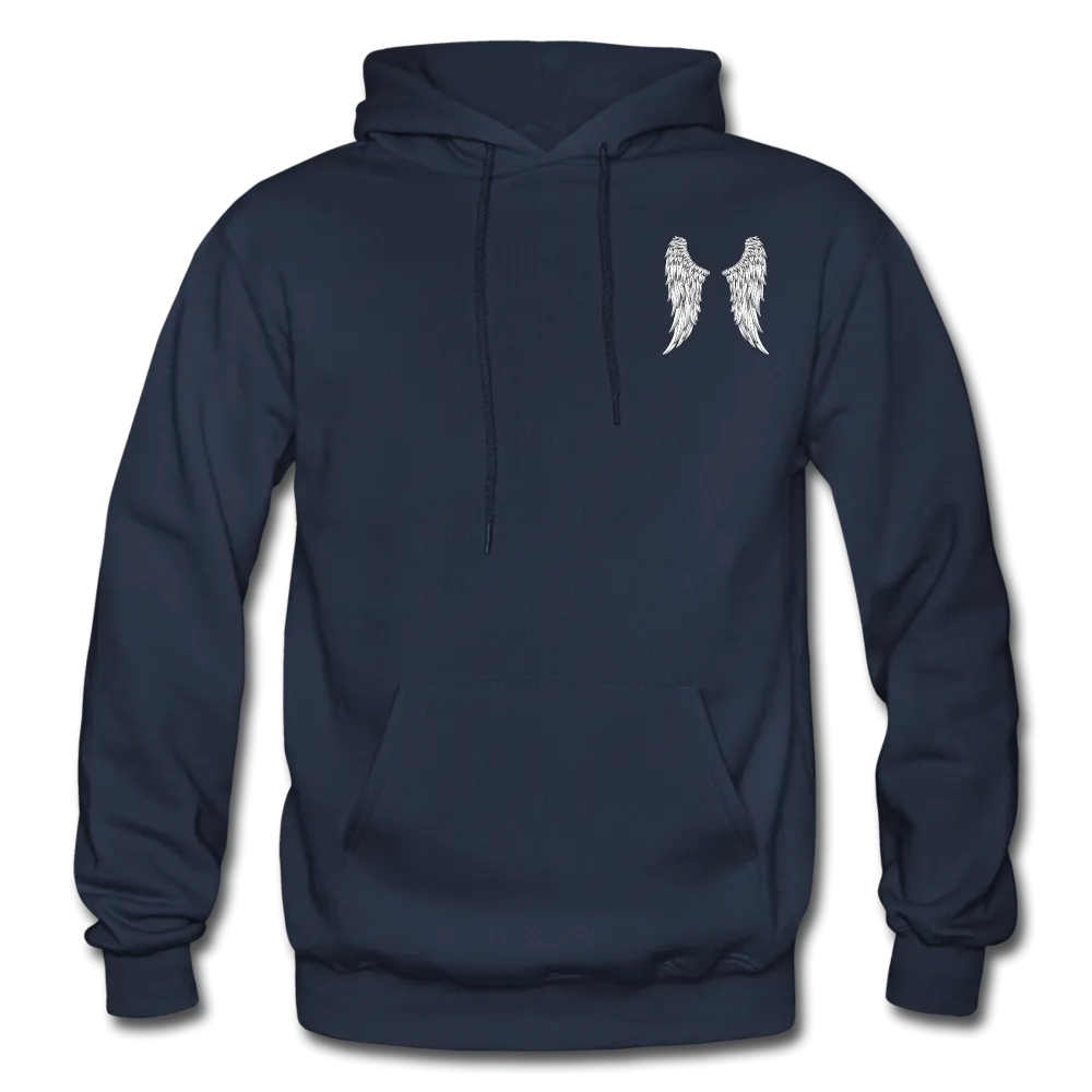 Dad Guardian Angel Gildan Heavy Blend Adult Hoodie (CK4120)