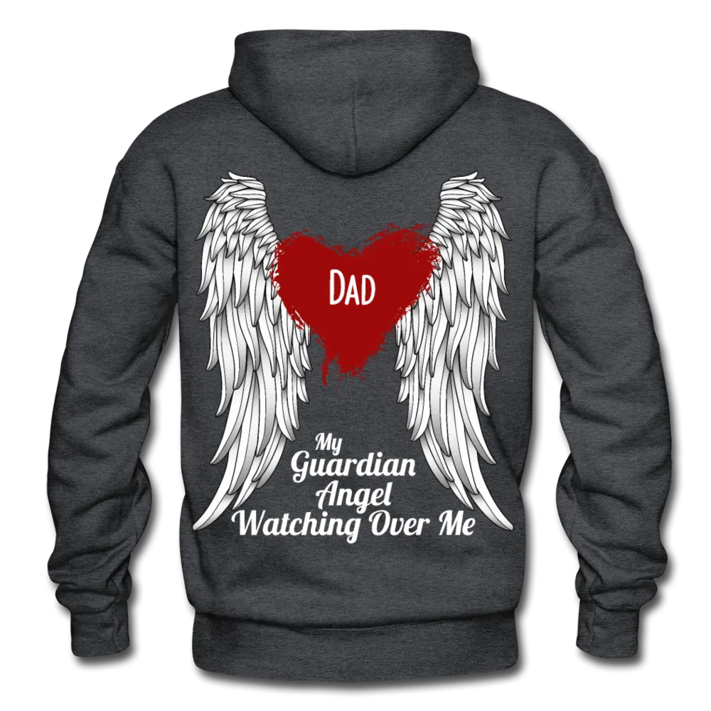 Dad Guardian Angel Gildan Heavy Blend Adult Hoodie (CK4120)