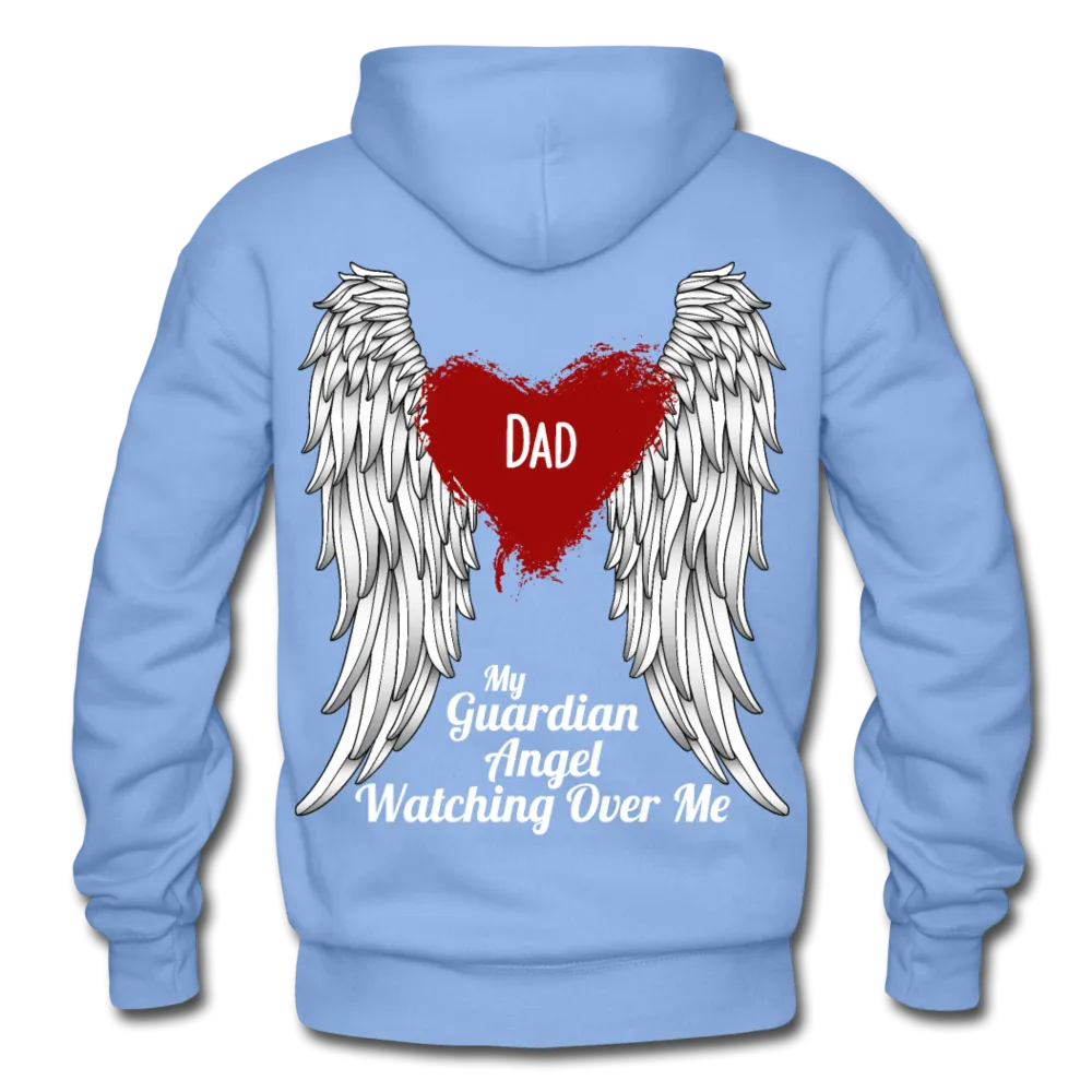 Dad Guardian Angel Gildan Heavy Blend Adult Hoodie (CK4120)