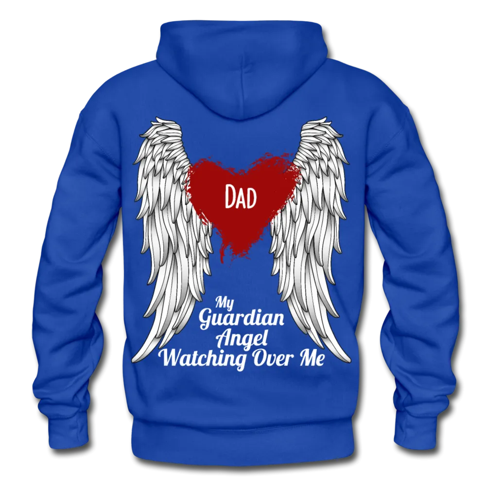 Dad Guardian Angel Gildan Heavy Blend Adult Hoodie (CK4120)