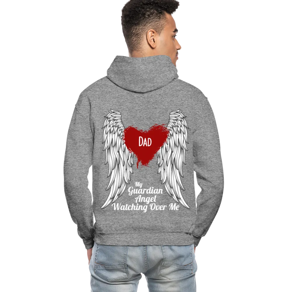 Dad Guardian Angel Gildan Heavy Blend Adult Hoodie (CK4120)