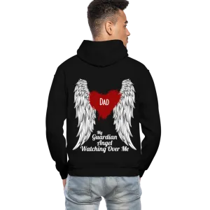 Dad Guardian Angel Gildan Heavy Blend Adult Hoodie (CK4120)