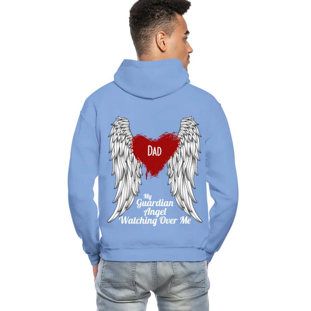 Dad Guardian Angel Gildan Heavy Blend Adult Hoodie (CK4120)