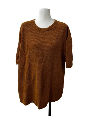 Dark Yellow Textured Top