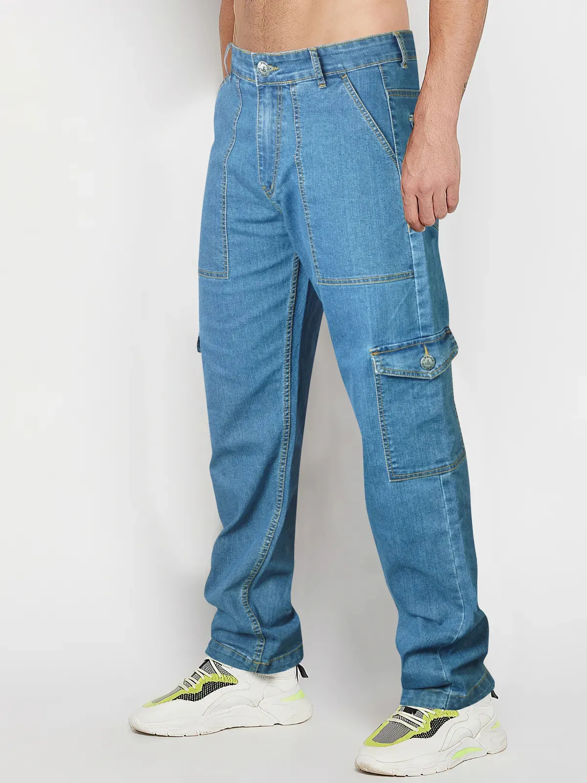 Denim Cargos
