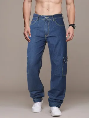 Denim Cargos