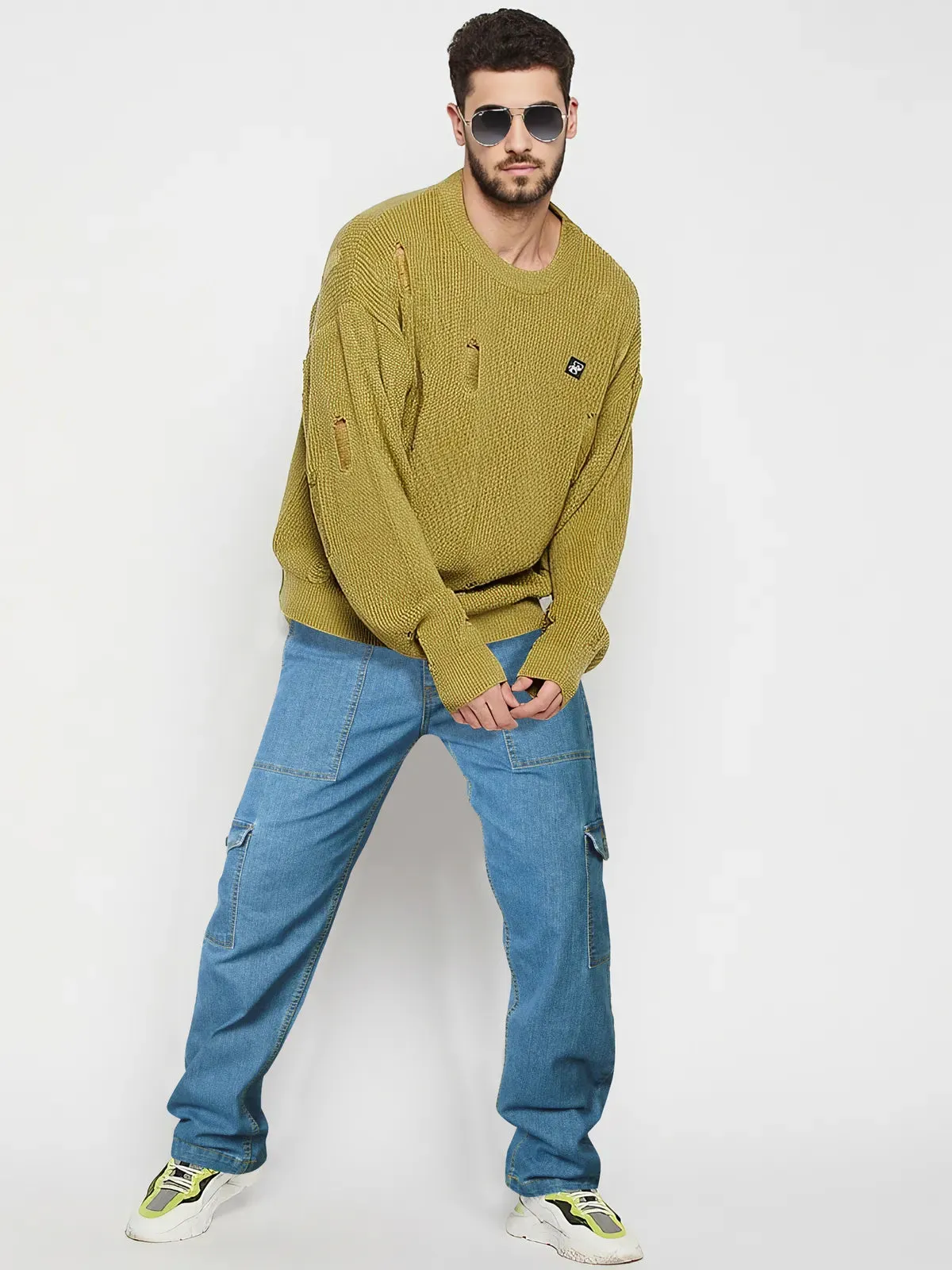 Denim Cargos