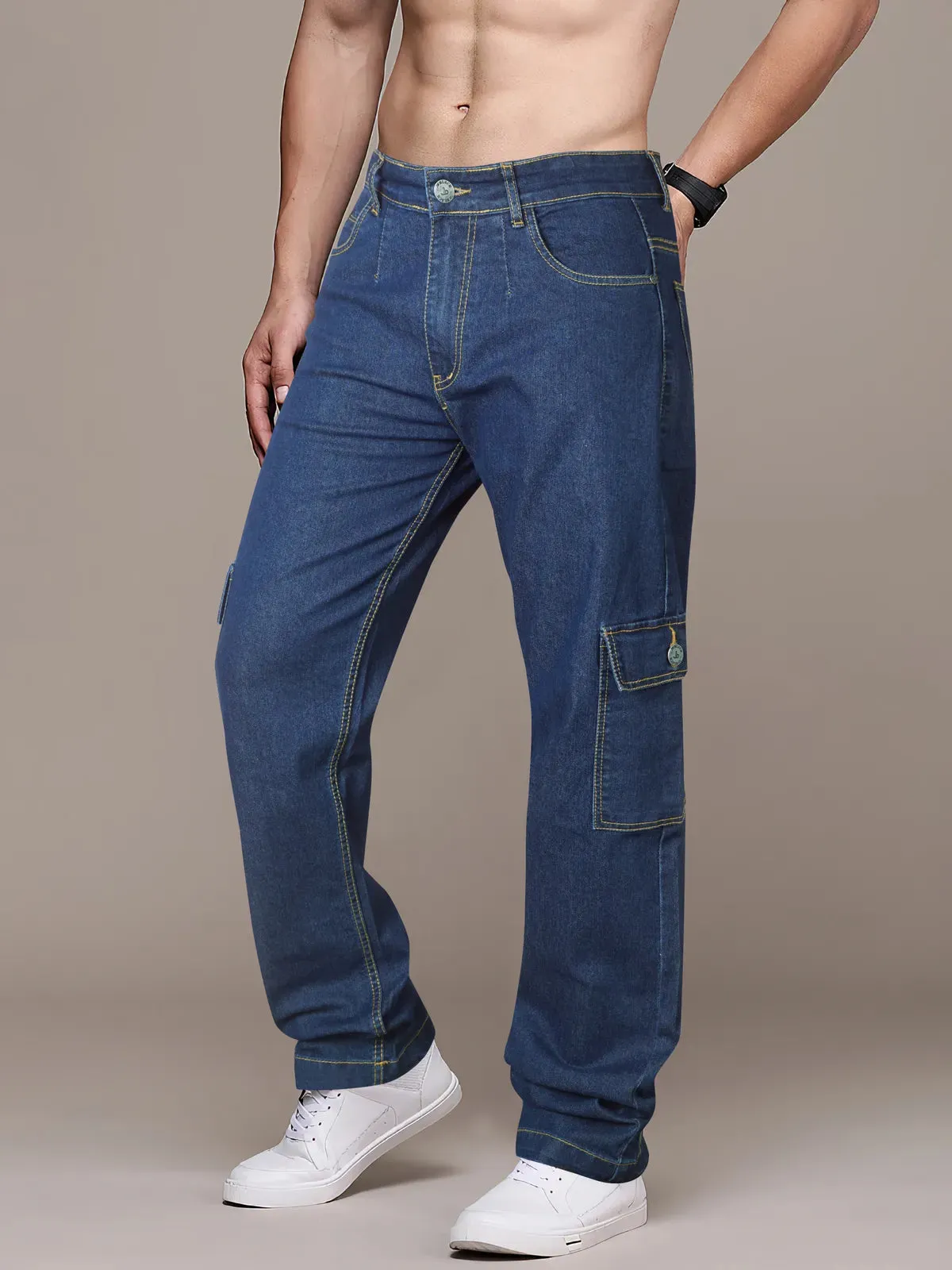 Denim Cargos