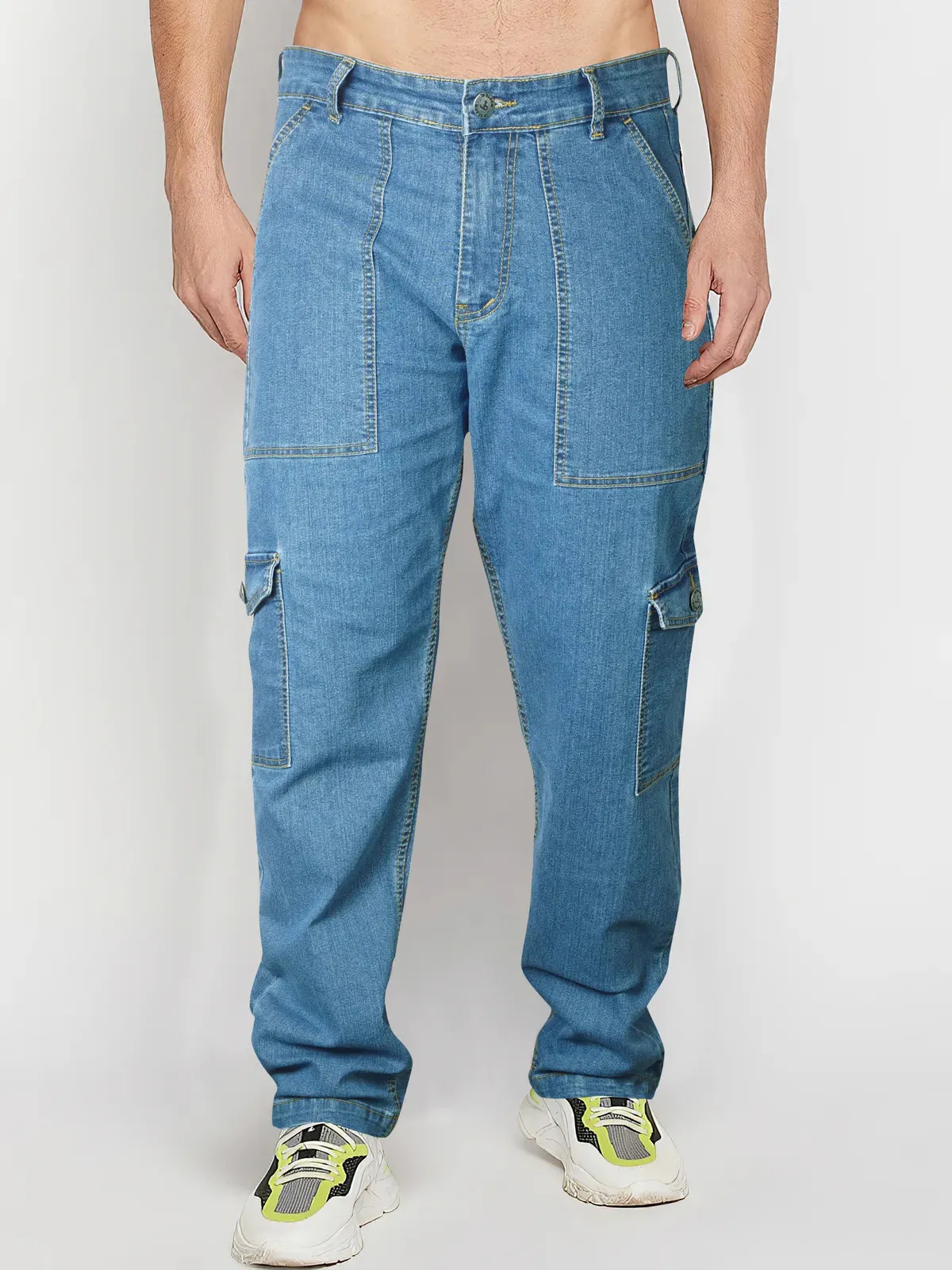 Denim Cargos