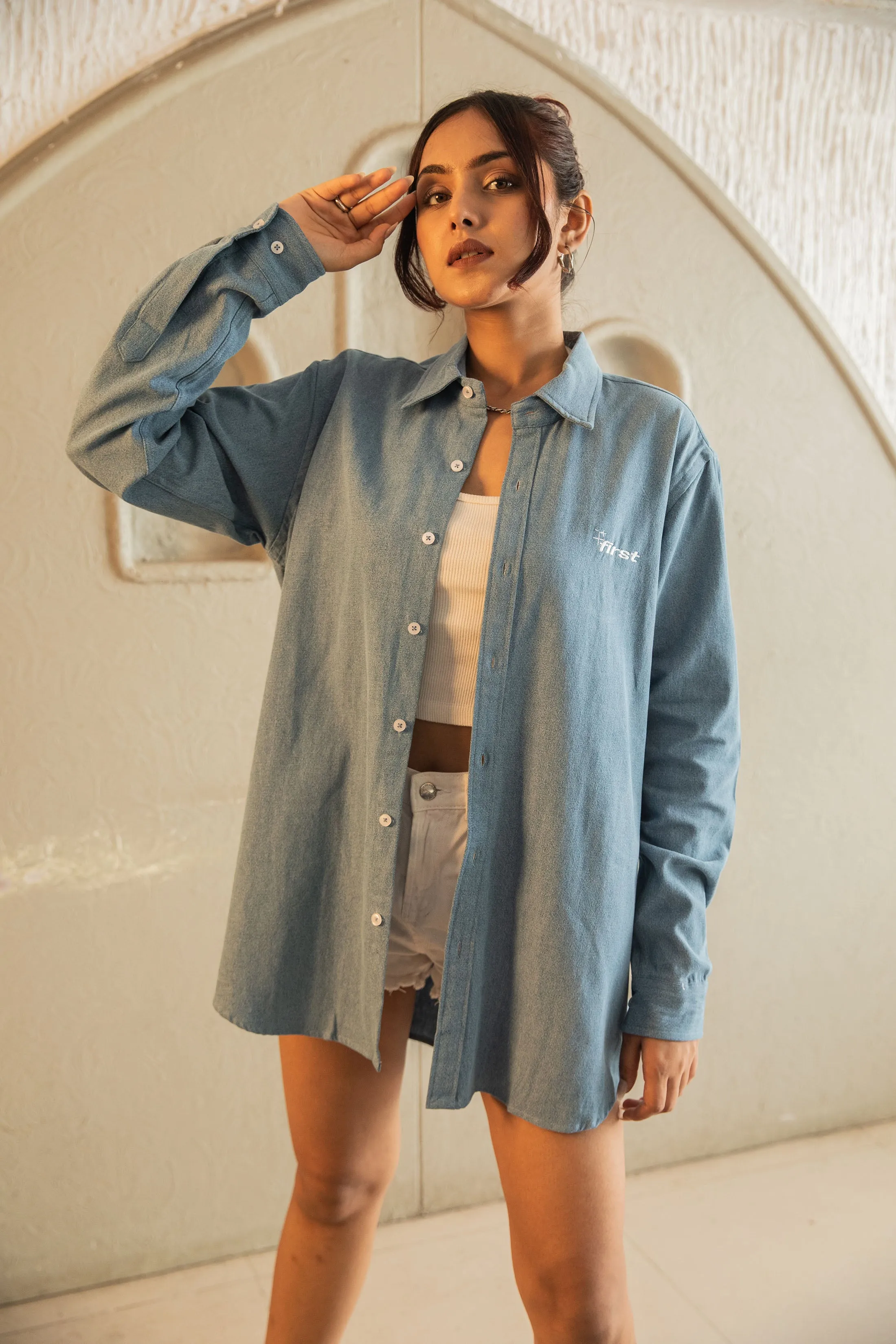 Denim Shirt - Ice Wash