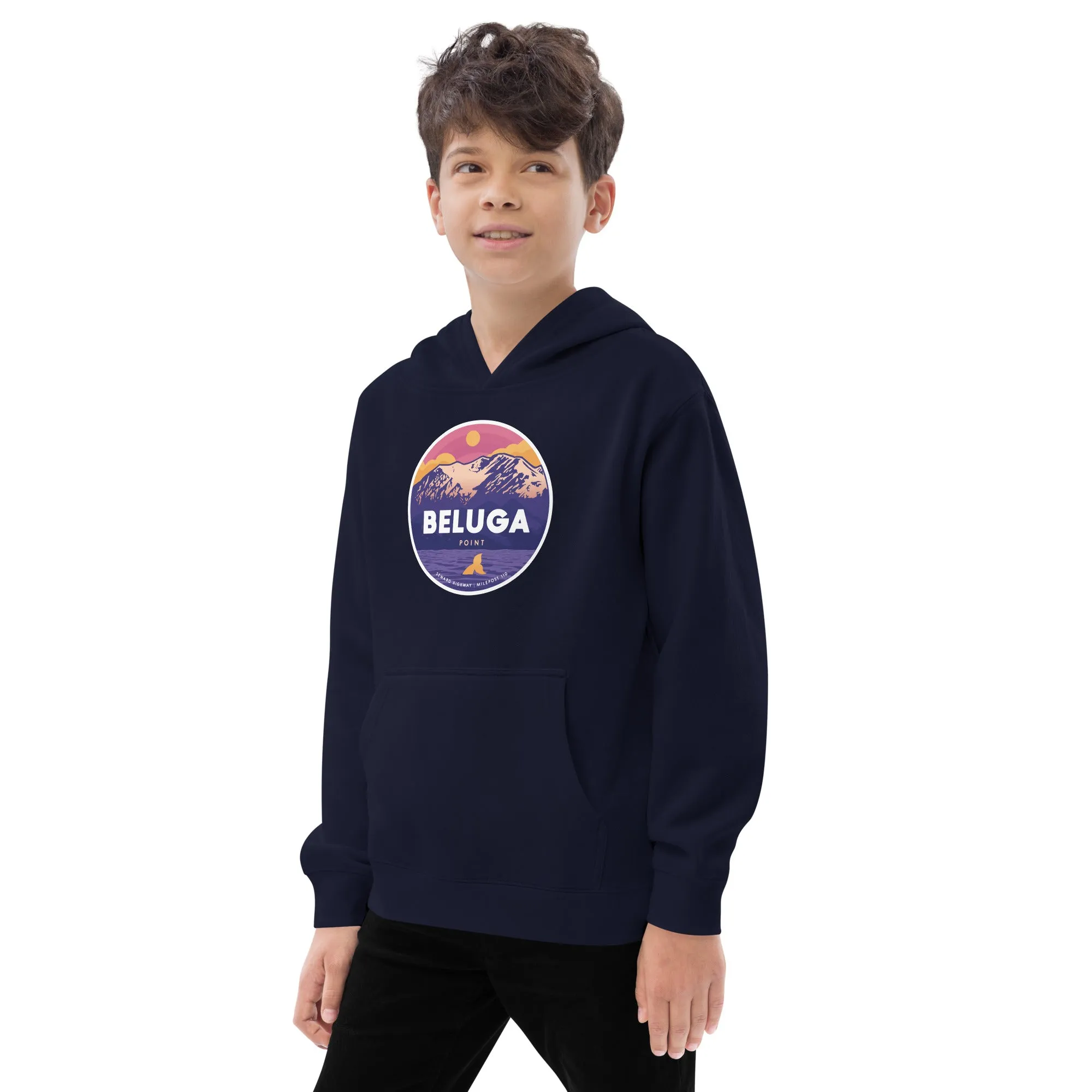 Destinations Beluga Point Kids Fleece Hoodie
