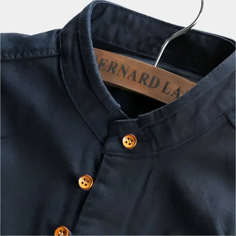 Domoir | Textured Cotton Shirt