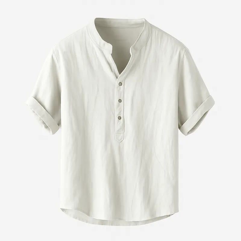 Domoir | Textured Linen Shirt