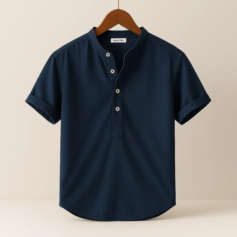 Domoir | Textured Linen Shirt