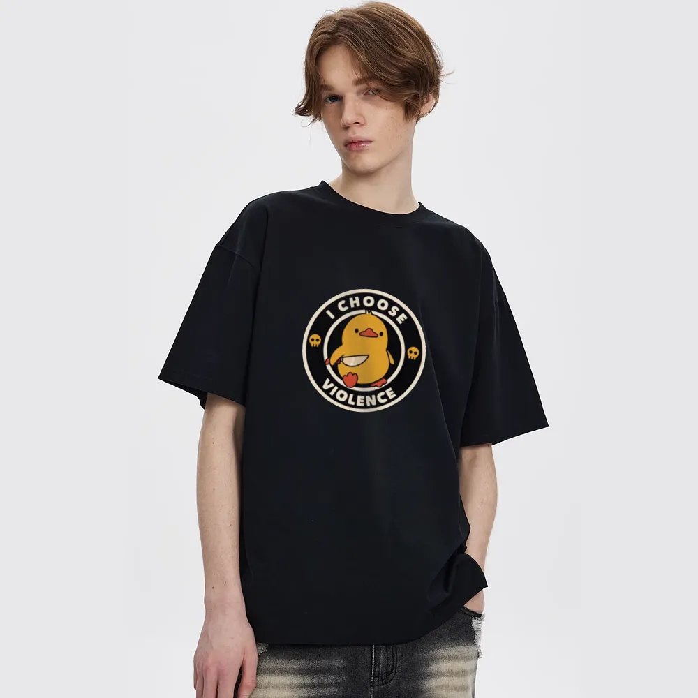 Duck With Knife T-Shirt