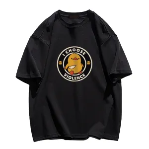 Duck With Knife T-Shirt