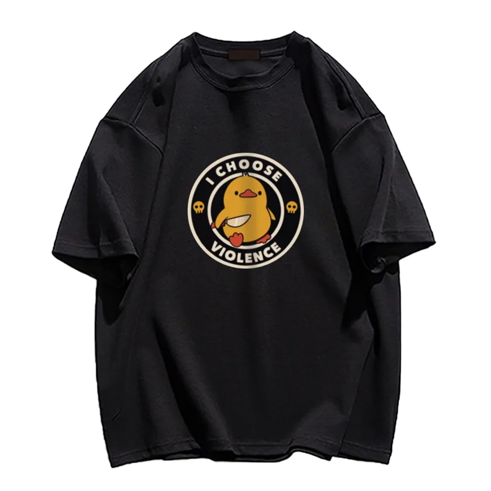 Duck With Knife T-Shirt