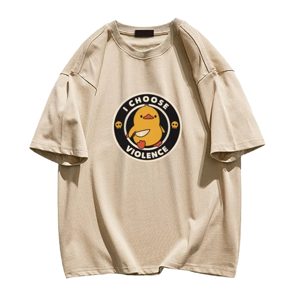 Duck With Knife T-Shirt