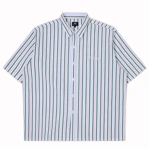 Edwin Toledo Shirt SS White Pink Green