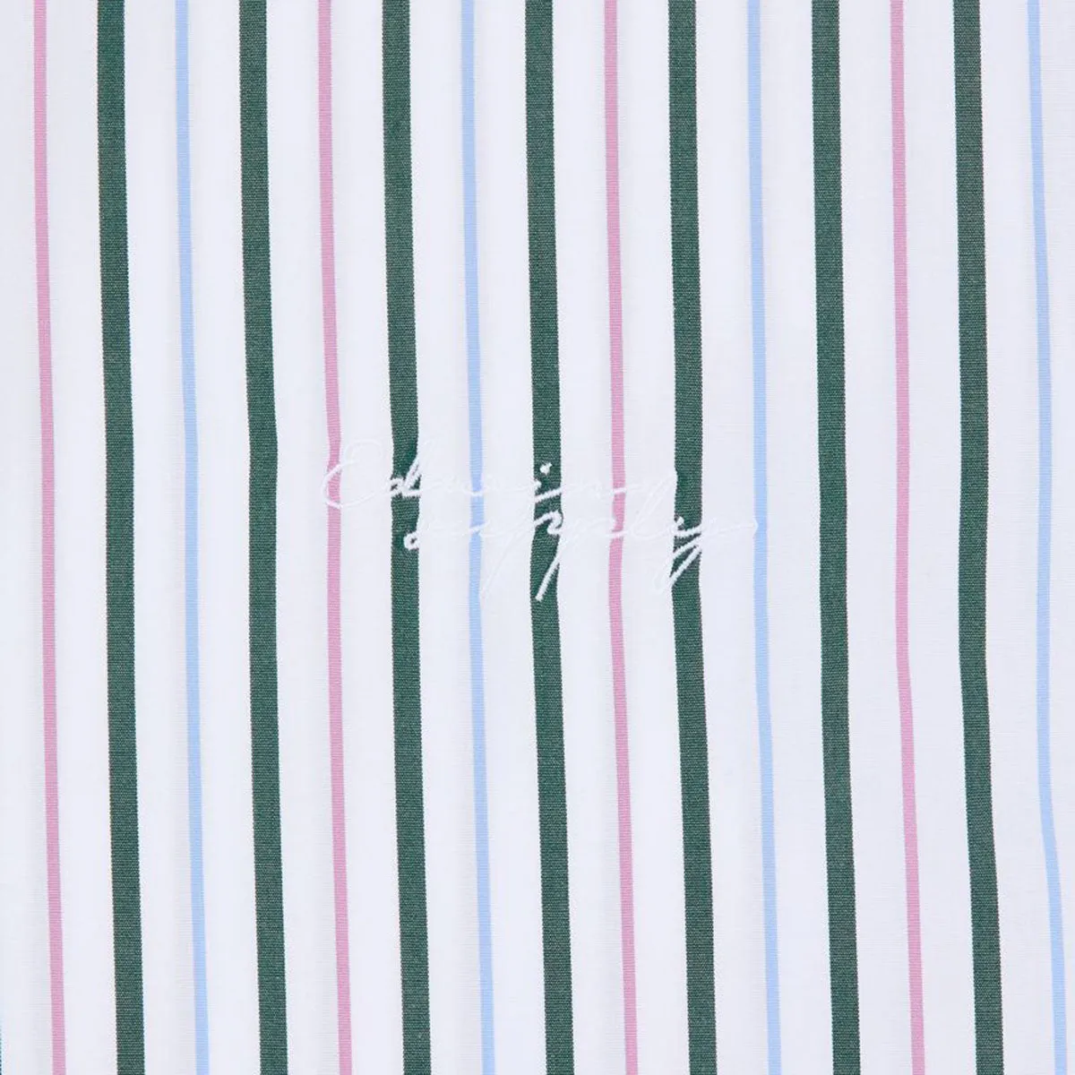 Edwin Toledo Shirt SS White Pink Green