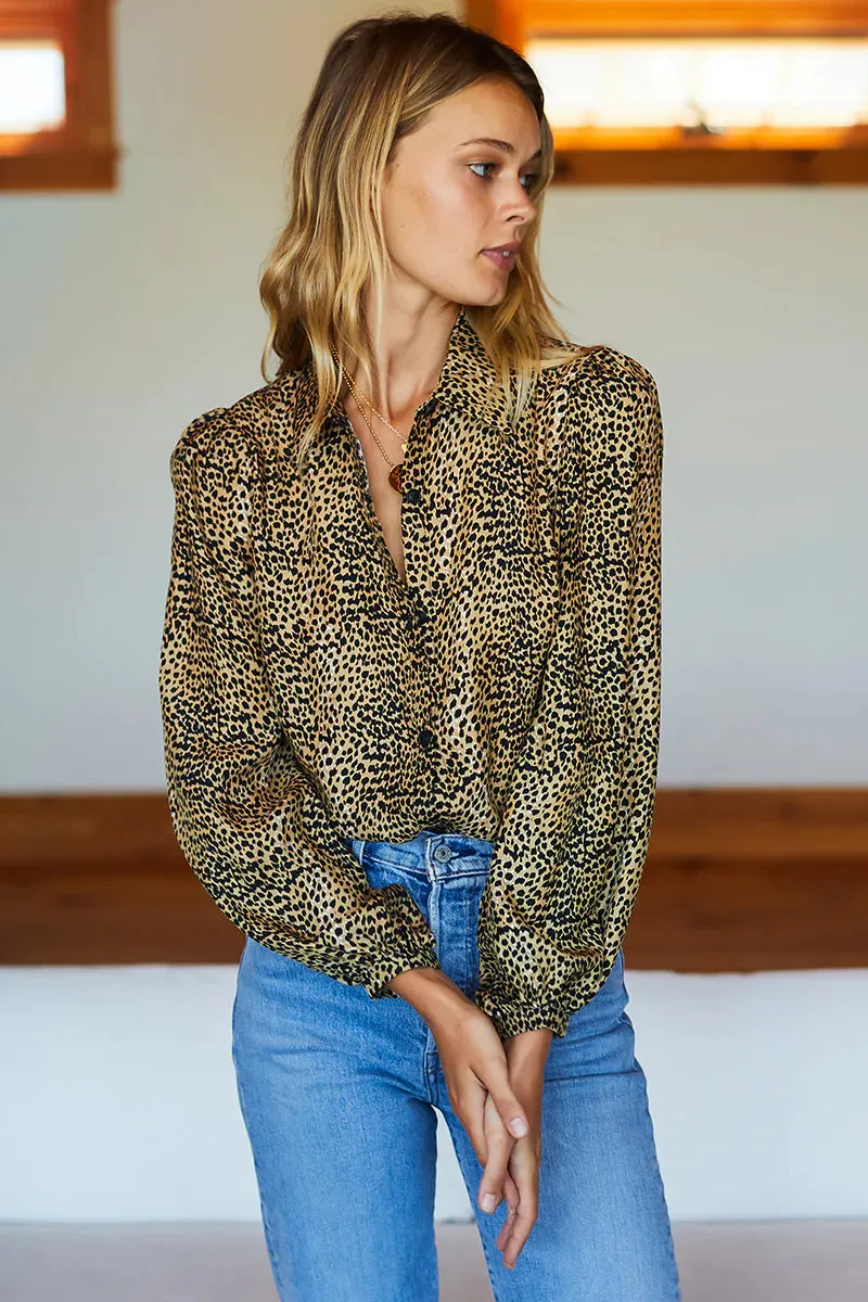 Emerson Fry Emerson Frankie Blouse Little Cheetah