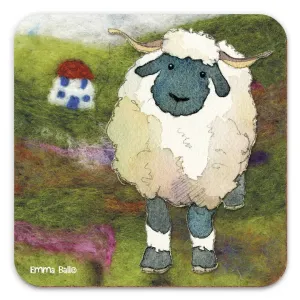 Emma Ball Coaster : Sheep & Cottage