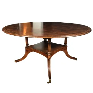 English Birdcage Table