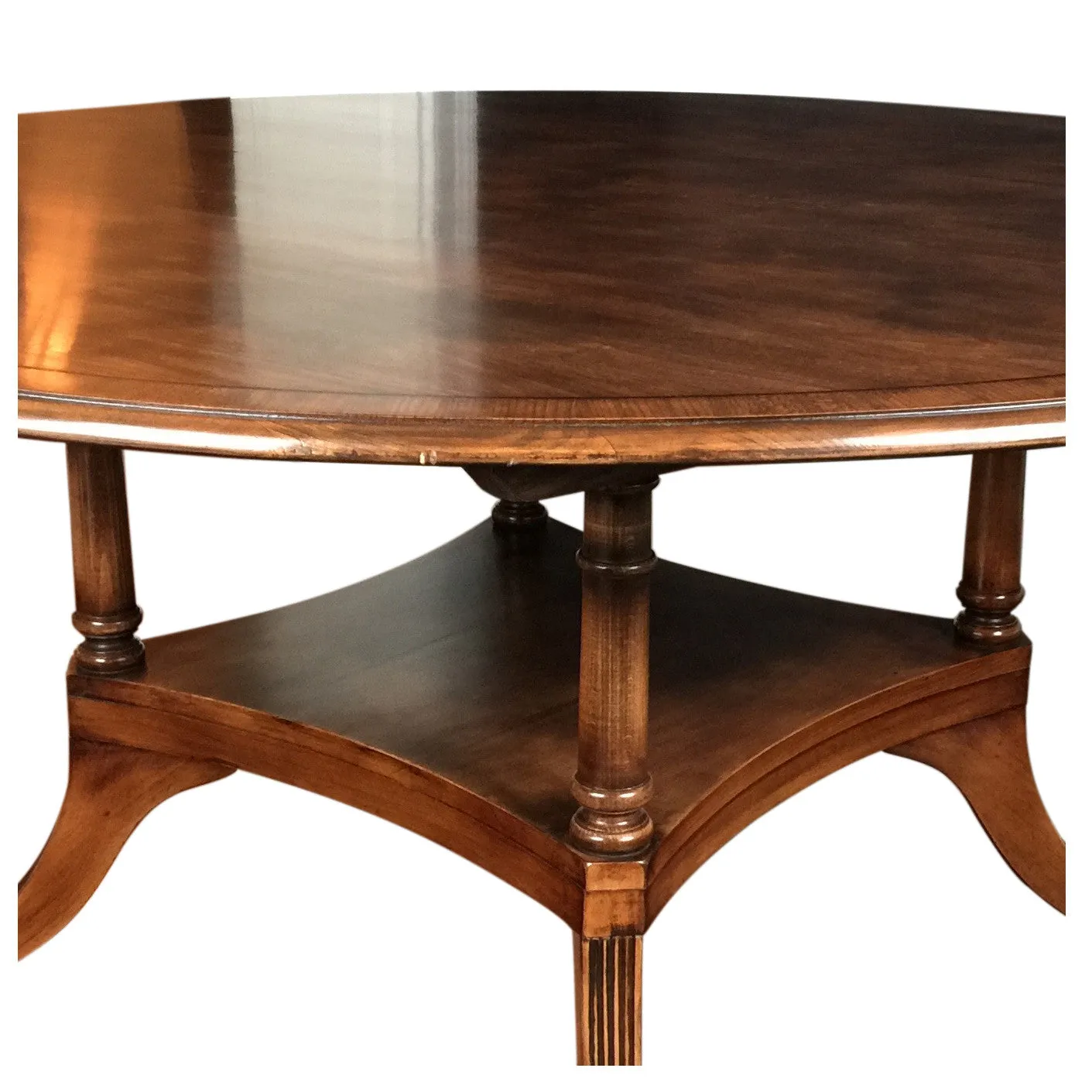 English Birdcage Table