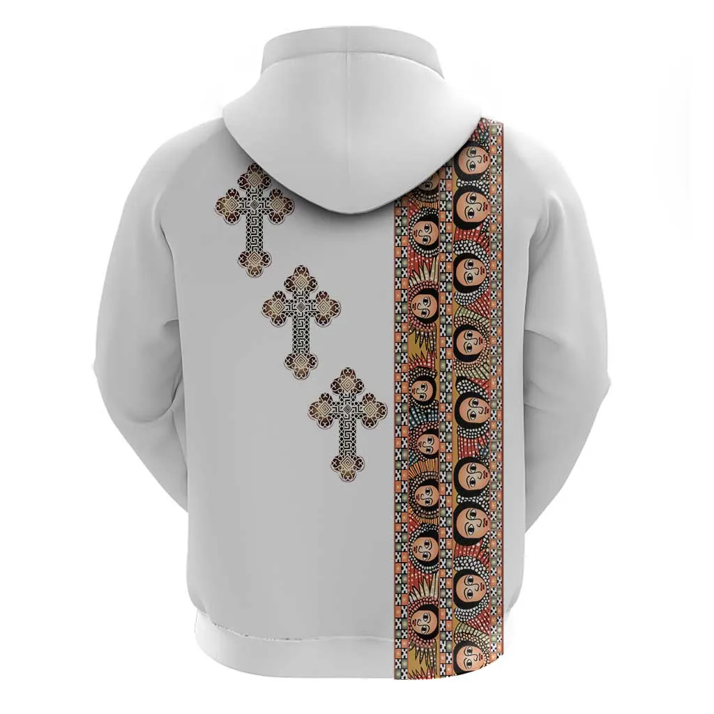 Ethiopia Angels Tilet With Cross Hoodie LT15