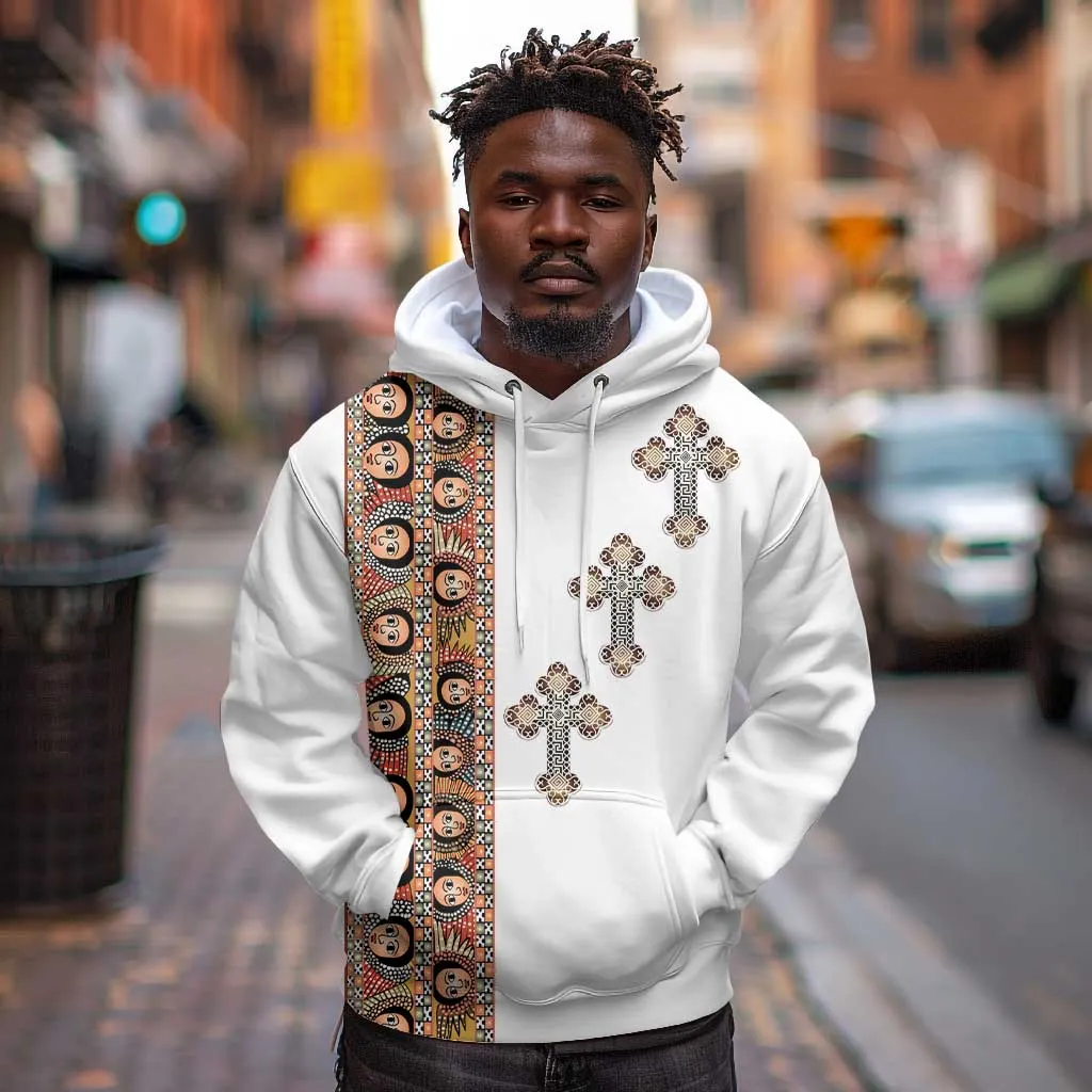 Ethiopia Angels Tilet With Cross Hoodie LT15