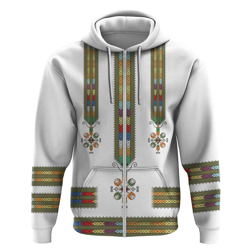 Ethiopia Hoodie Ethiopian Traditional Habesha Style LT15