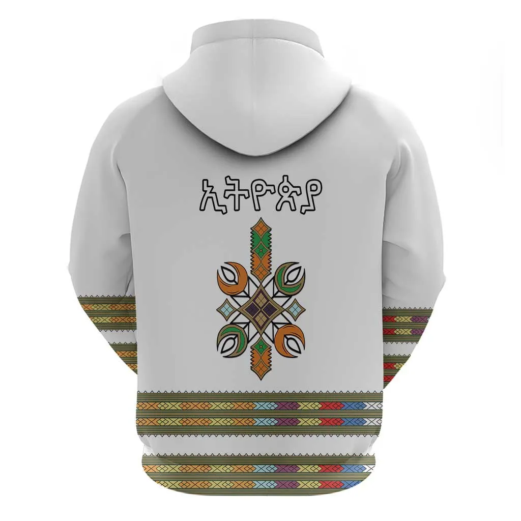 Ethiopia Hoodie Ethiopian Traditional Habesha Style LT15