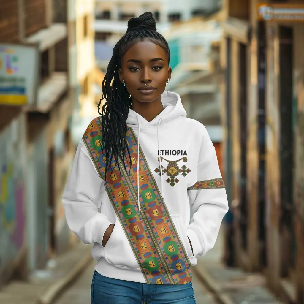 Ethiopia Saba Kemis Sash Style Hoodie LT15