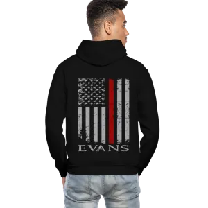 Evans Firefighter Gildan Heavy Blend Adult Hoodie