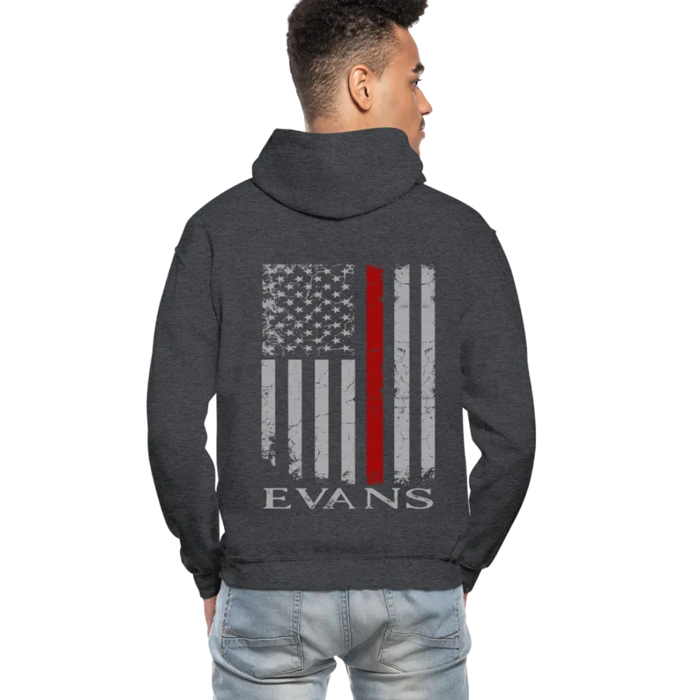 Evans Firefighter Gildan Heavy Blend Adult Hoodie