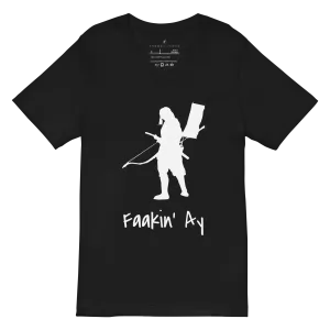 Faakin Ay Unisex Short Sleeve V-Neck T-Shirt